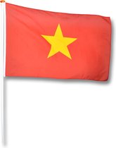 Vlag Vietnam 150x225 cm.