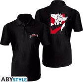 GRENDIZER Polo Shirt "Grendizers Bust" man SS black