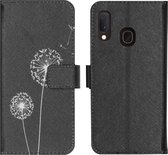 iMoshion Design Softcase Book Case Samsung Galaxy A20e hoesje - Dandelion