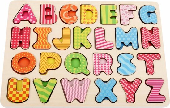 Madeliefje Impressionisme Beneden afronden Alphabet Puzzel - vanaf 24 Maanden - 100% FSC - Playing Kids | bol.com