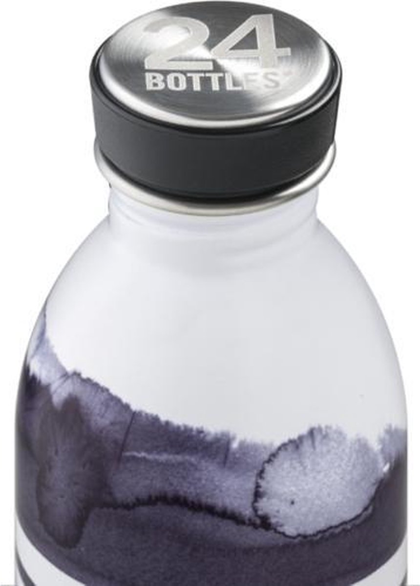 24Bottles Urban Bottle 250ml: Bottiglietta In Acciaio Inox, Blu, Senza BPA, Ricicla E Riduci La CO2 - 2