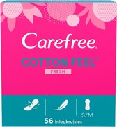 Carefree Cotton Feel Fresh 56 stuks