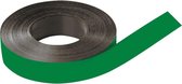 Beschrijfbare magneetband, groen 40mm, 30m/rol