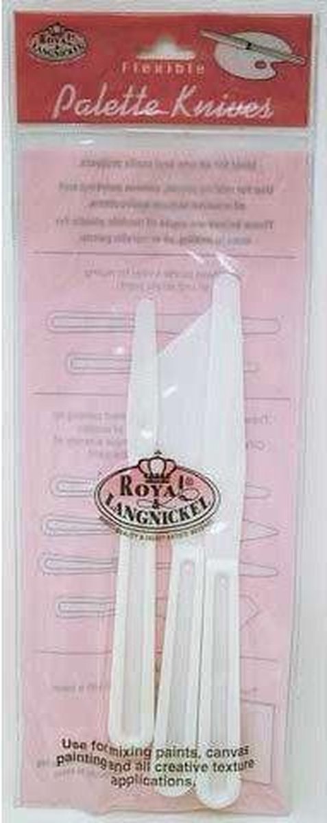 Royal & Langnickel Plastic Painting Knives