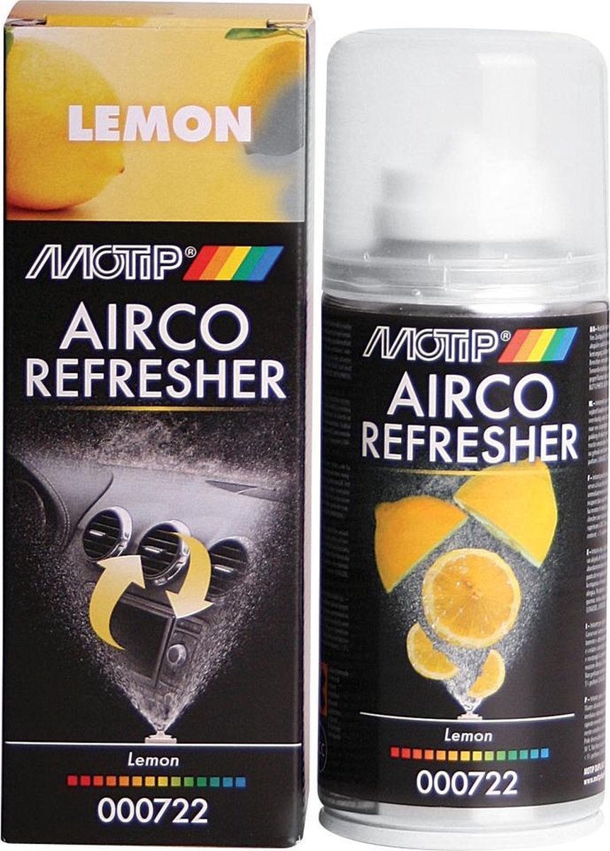 Airco Refresher MOTIP 150ml Lemon