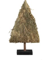 PTMD  christmas gras platte boom gedroogd gras m