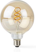 Slimme Wi-Fi Dimbare  LED Filamentlamp| E27 | 350 lm | 5.5 W |  Wit / Koel Wit / Warm Wit | 1800 - 6500 K | Glas | Energieklasse: A+ | Smartphone App