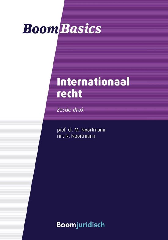 Boom Basics - Boom Basics Internationaal recht - cover