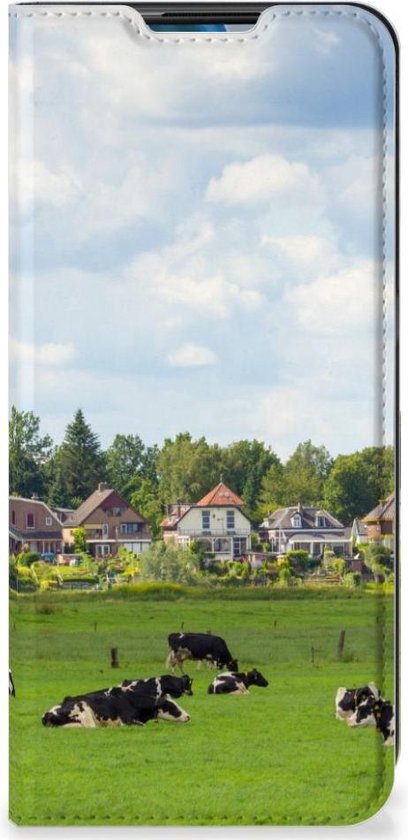 Étui pour smartphone OnePlus Nord N10 5G Étui portefeuille pour livre de vaches hollandaises