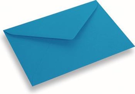 Enveloppe papier couleur A5 / C5 Blauw | bol