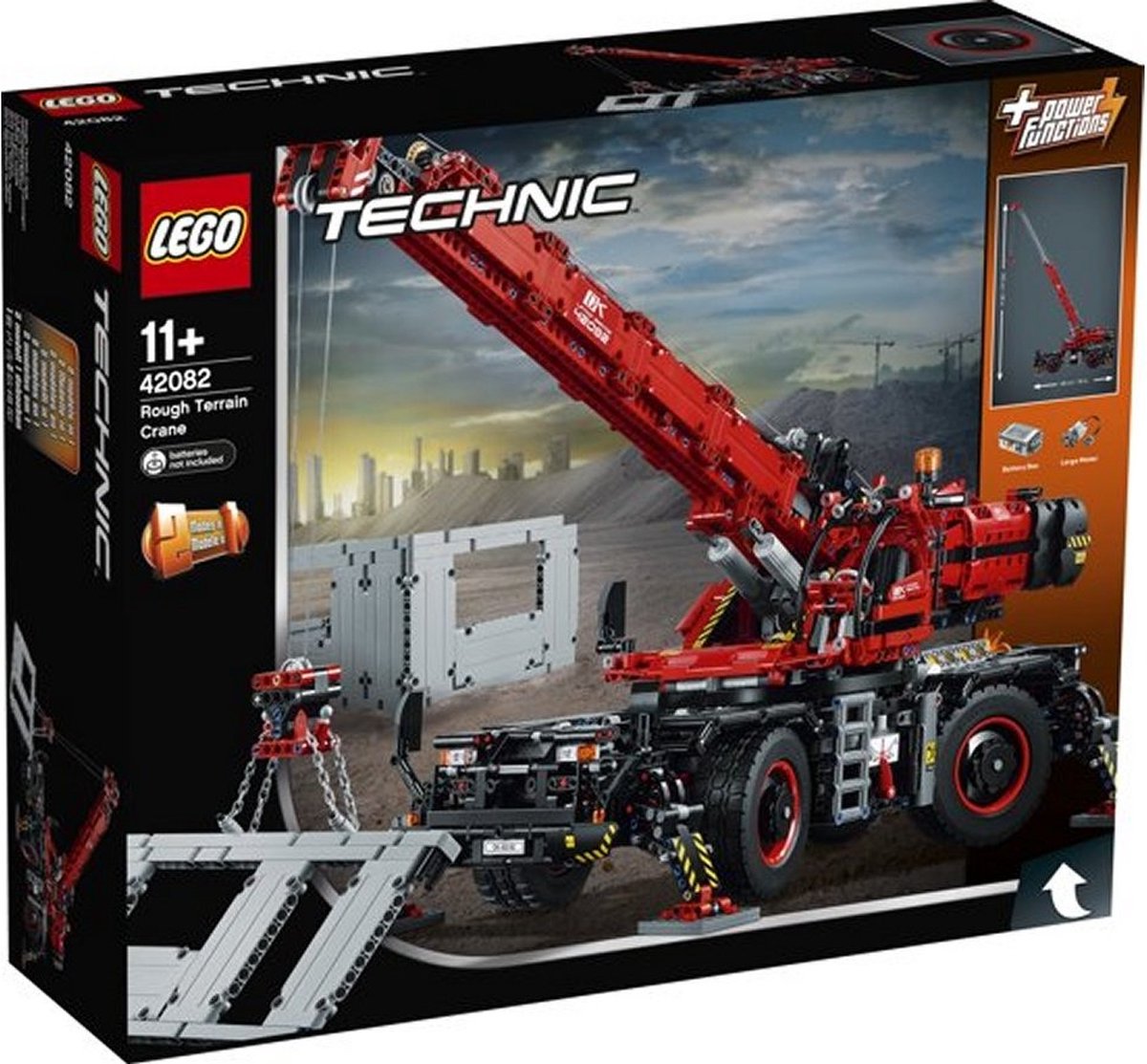picnic hjælpemotor Foran dig LEGO Technic Kraan voor alle Terreinen - 42082 | bol.com
