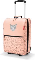 Valise de Kids Reisenthel Trolley XS Kids - Enfant - Polyester - 12 L - Chats & Chiens Rose Rose