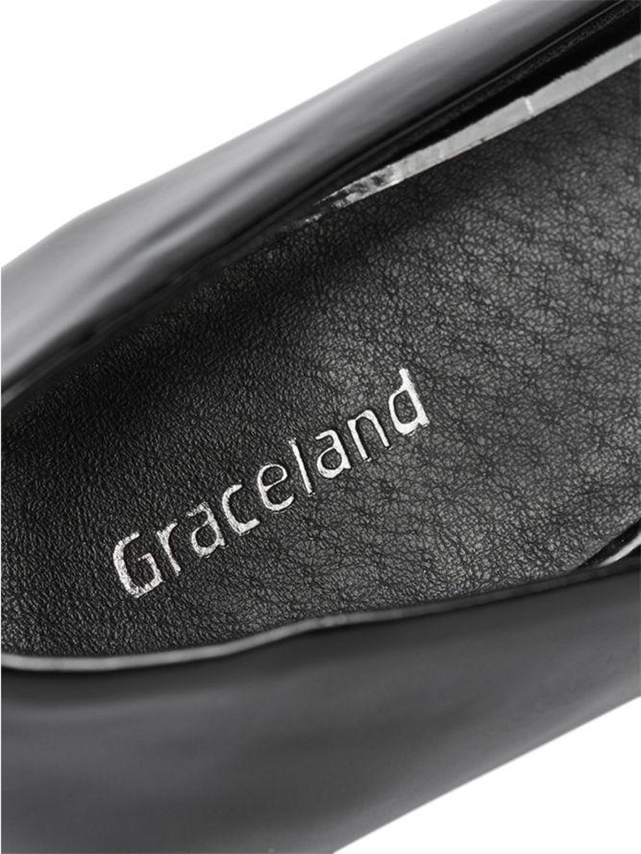 Ballerine Graceland Ladies Black brevetée - Taille 40 | bol
