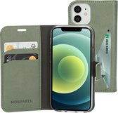 Mobiparts MP-108520 coque de protection pour téléphones portables 13,7 cm (5.4") Étui avec portefeuille Vert