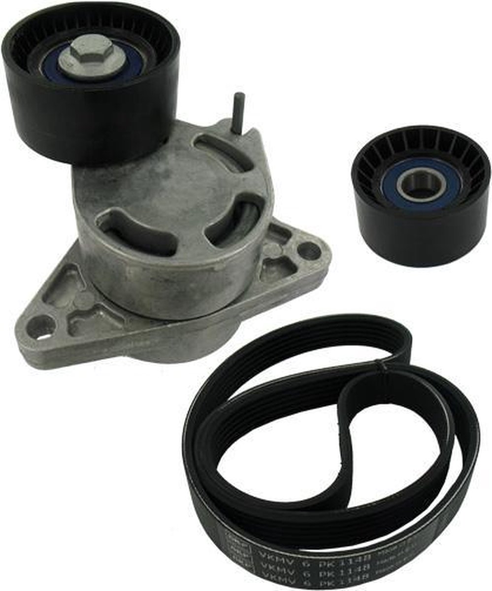 Kit Courroie Accessoires Avec Pompe à Eau SKF VKMC 36084 - Pièce Auto Qualité Professionnelle