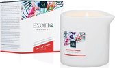 Exotiq Massagekaars - Massage kaars - Massage candle - Vanille Amber - 200g