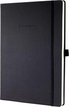 Sigel SI-CO112 Notitieboek Conceptum Pure Hardcover A4 Zwart Gelinieerd