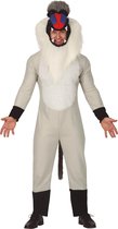 Fiestas Guirca Verkleedpak Baviaan Heren Polyester Grijs Mt M