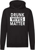Drunk wives Matter Hoodie | sweater | vrouwen | drank |feest | grappig |kado | trui | unisex | capuchon