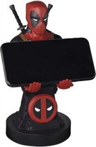 Cable Guy - Deadpool Plinth telefoonhouder - game controller stand met usb oplaadkabel  8 inch