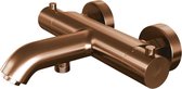 Brauer Copper Edition badthermostaat met omstel geborsteld koper PVD