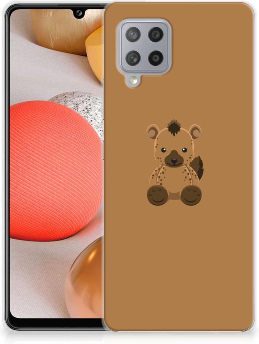 Samsung Galaxy A42 Telefoonhoesje met Naam Baby Hyena