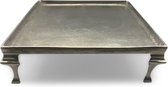 Vloerkleed - Tapijt - Plaid Gekleurd Aluminium 50x50x14,5cm | Mars & More