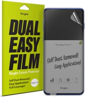 Ringke Dual Easy Screenprotector Duo Pack voor de Samsung Galaxy S10