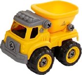 Toys Amsterdam Kiepwagen Jongens 12 Cm Geel/zwart