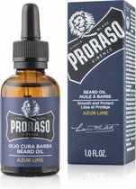 Proraso Baardolie Azur Lime 30 ml.