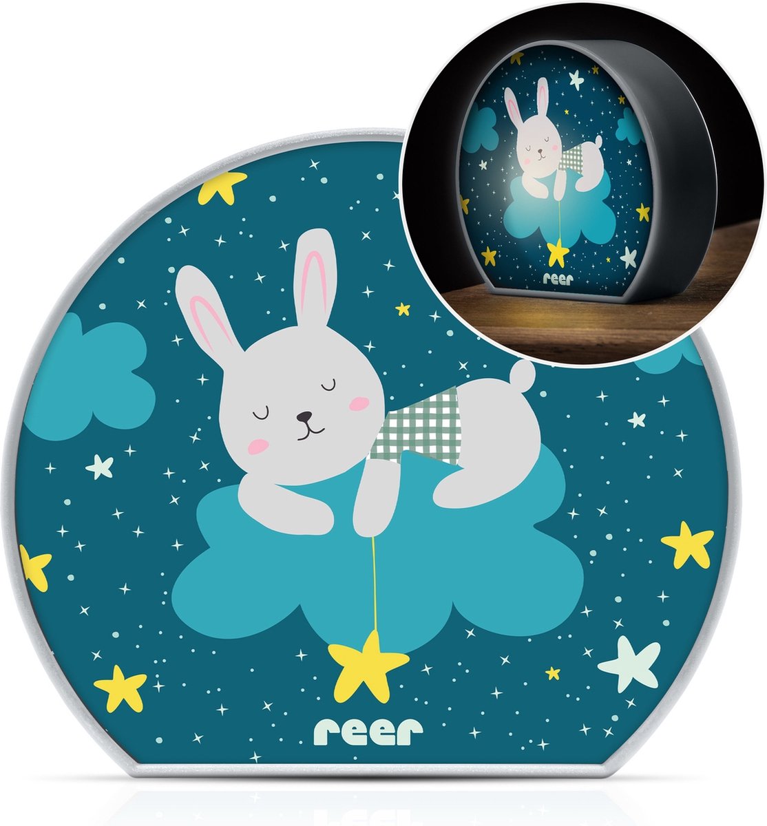 Reer MyBabyLight Haasje nachtlampje