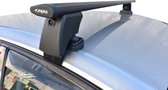 Farad Dakdragers - Ford Fiesta vanaf 2017 - Glad dak - 100kg Laadvermogen - Aluminium -Wingbar - Zwart