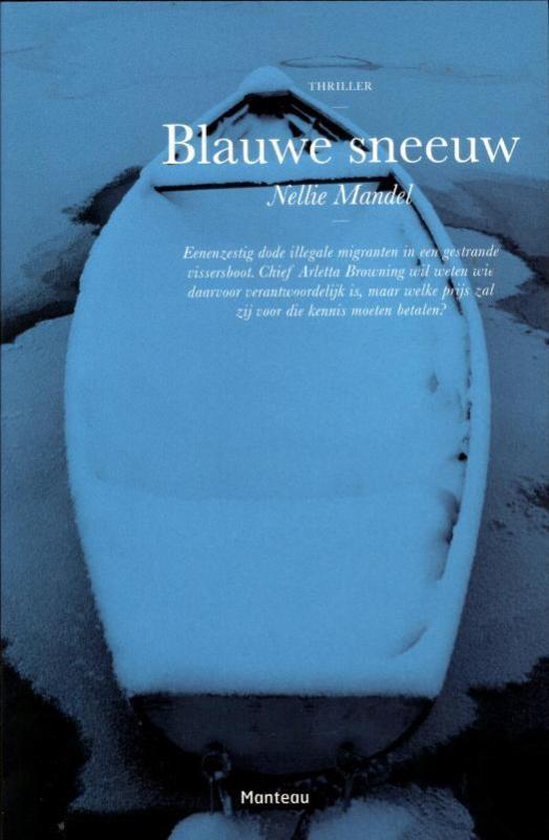 Cover van het boek 'Blauwe sneeuw'