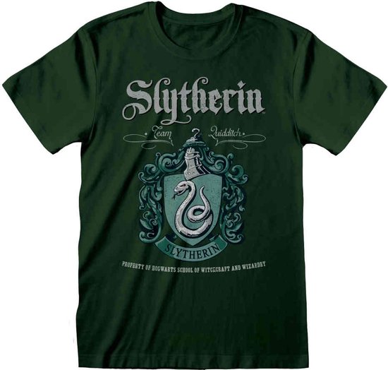 T-Shirt Harry Potter Blason Vert Serpentard
