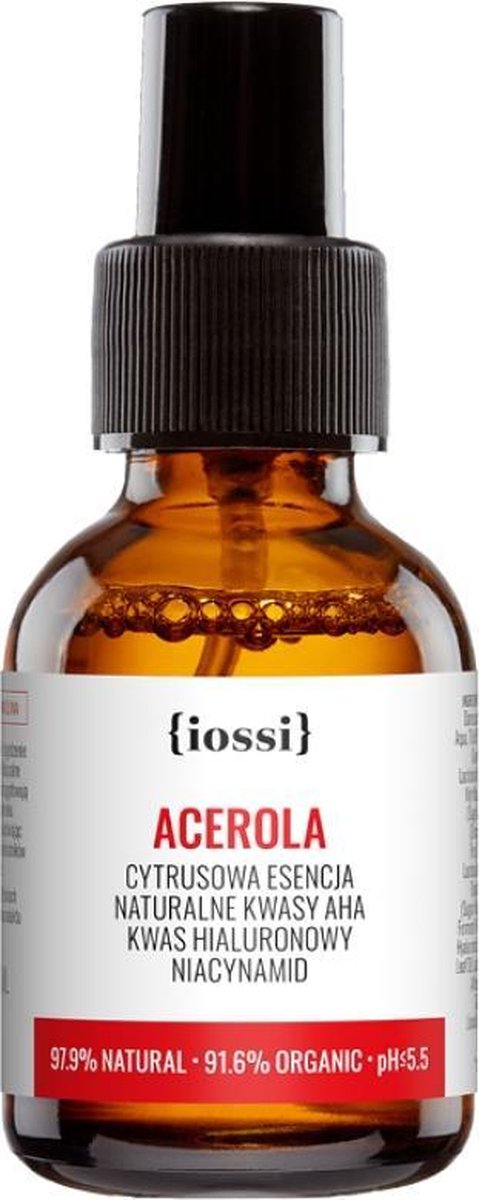 Iossi - Acerola Citrus Essence From Natural Aha Acids, Hyaluronic Acid And Niacinamedem (Vitamin B) 50Ml