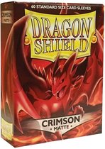 SLEEVES DS Matte Crimson (60ct)