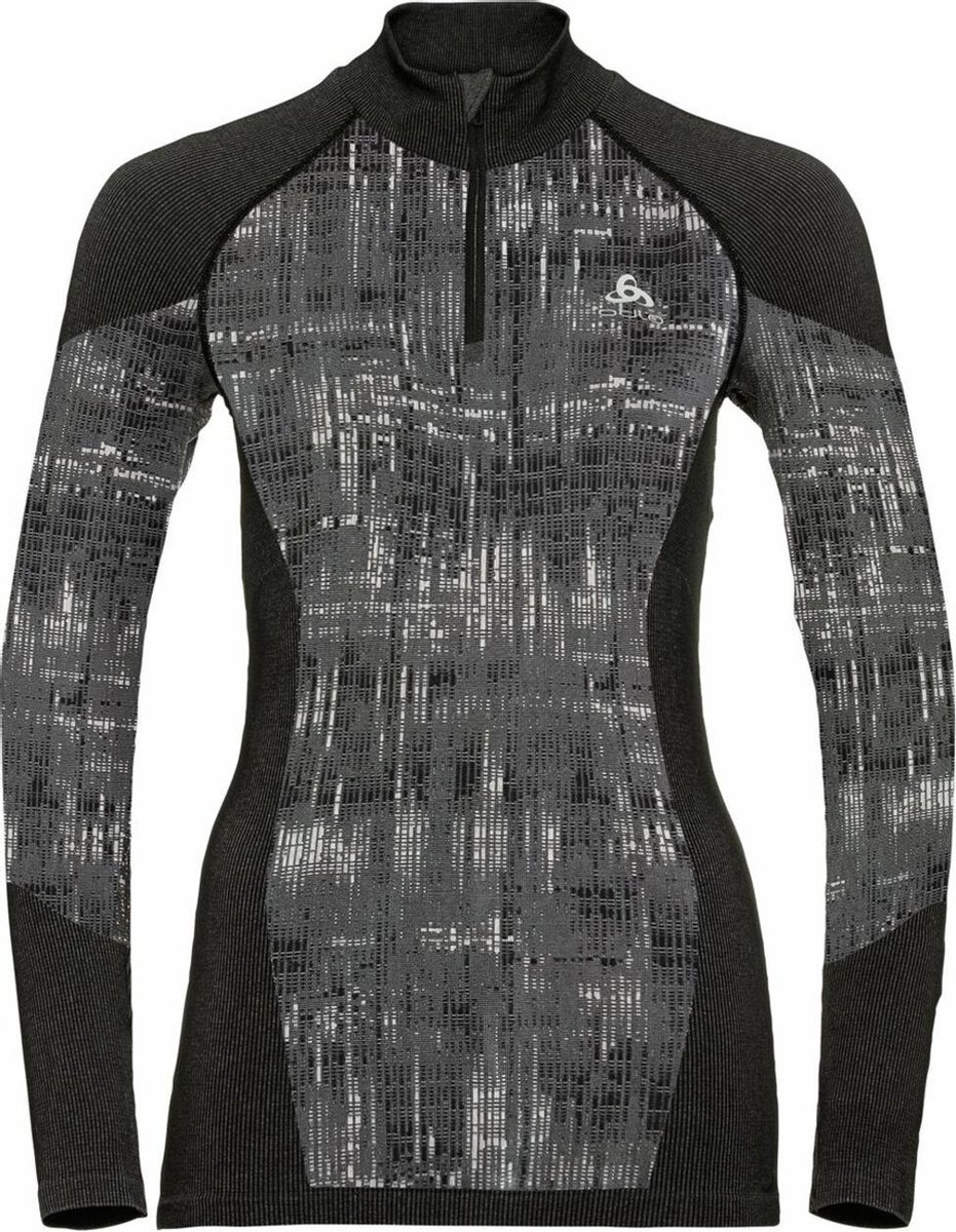 ODLO Blackcomp LS Half-Zip Dames Zwart