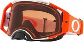 Oakley Airbrake MX Hazard White Orange/ Prizm Bronze - 7046-91