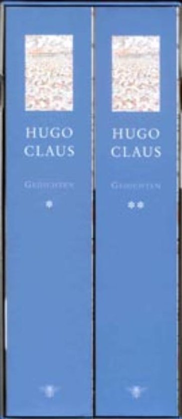 Cover van het boek 'Gedichten set in cassette' van Hugo Claus
