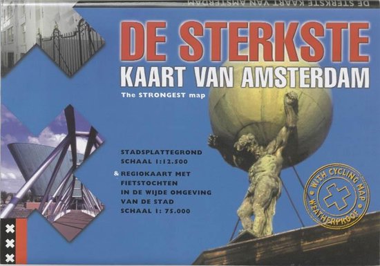 Cover van het boek 'De sterkste kaart van Amsterdam' van  Onbekend