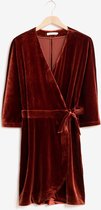 Sissy-Boy - Rode velvet wrap jurk
