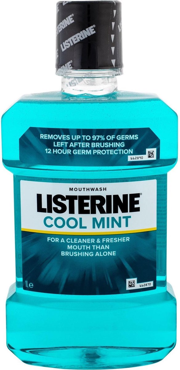 Listerine Mouthwash Cool Mint 1000 Ml