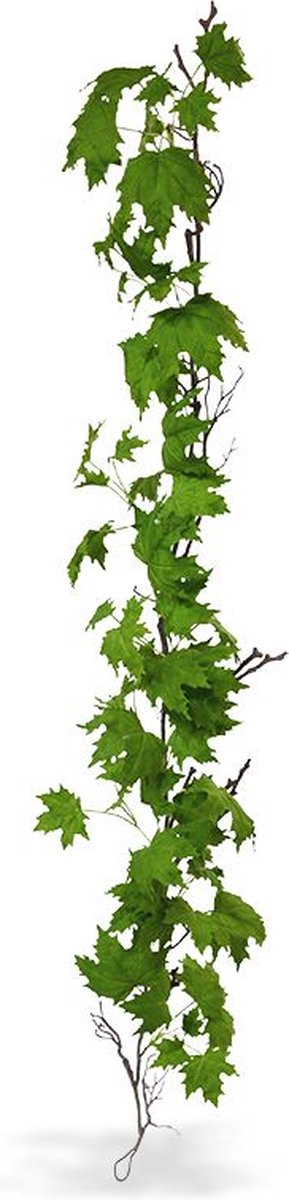 maxifleur Kunstplanten Maple deluxe kunst guirlande 180cm - groen