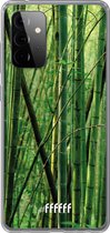 6F hoesje - geschikt voor Samsung Galaxy A72 -  Transparant TPU Case - Bamboo #ffffff