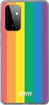 6F hoesje - geschikt voor Samsung Galaxy A72 -  Transparant TPU Case - #LGBT #ffffff