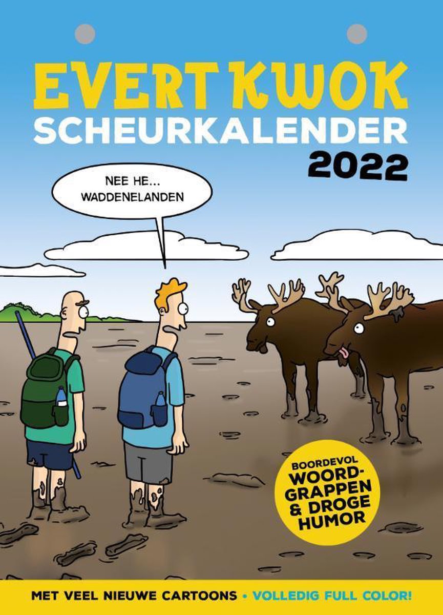 Evert Kwok Scheurkalender 2022 - Tjarko Evenboer