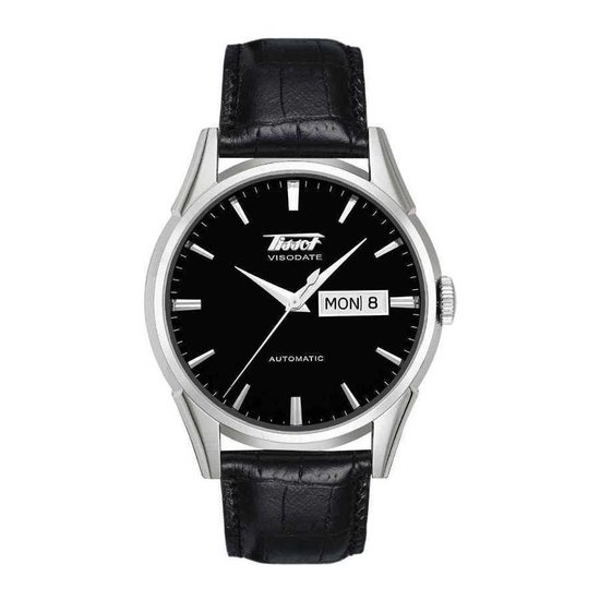 Tissot Heritage Visodate Automaat horloge - Zwart | bol.com