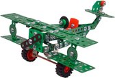 Metal Techno Bouwpakket Flying Hero 18 Cm Staal Groen/rood 248-delig