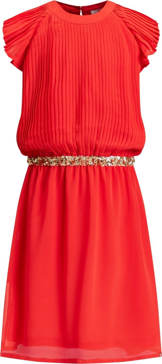 WE Fashion Meisjes jurk met pailletten