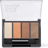You Are Cosmetics Eyeshadow Quad Peach & Brown #10316